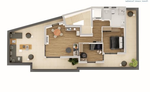Penthouse in Hall in Tirol, Tirol, Österreich 1