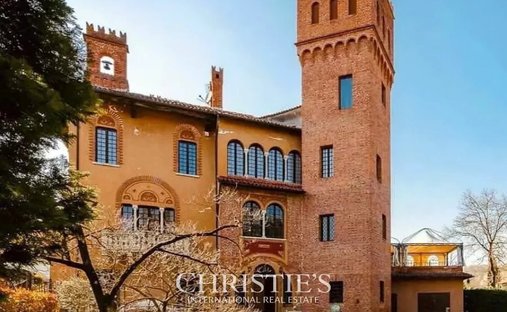 Schloss in Cavallirio, Piemont, Italien 1