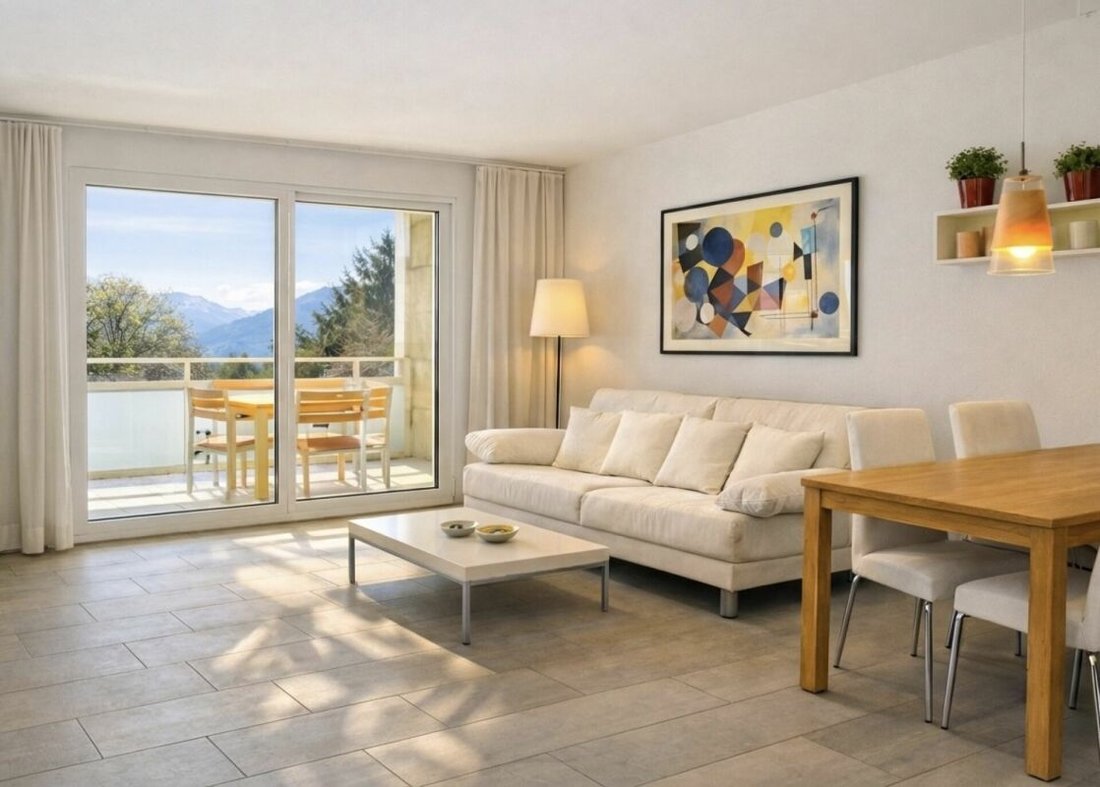 Moderne 3,5 Zimmer Wohnung In Zentraler Lage Von Minusio