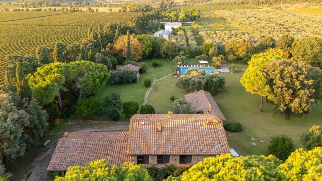 Villa in Tirli-Vetulonia-Buriano, Castiglione della Pescaia, Tuscany 4 - 16722717