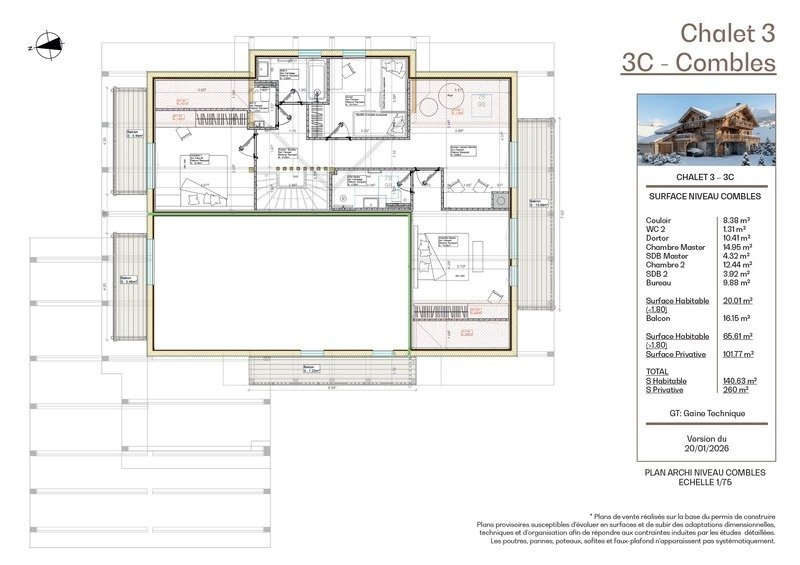 Apartment in Briançon, Provence-Alpes-Côte d'Azur, France 3 - 17043787