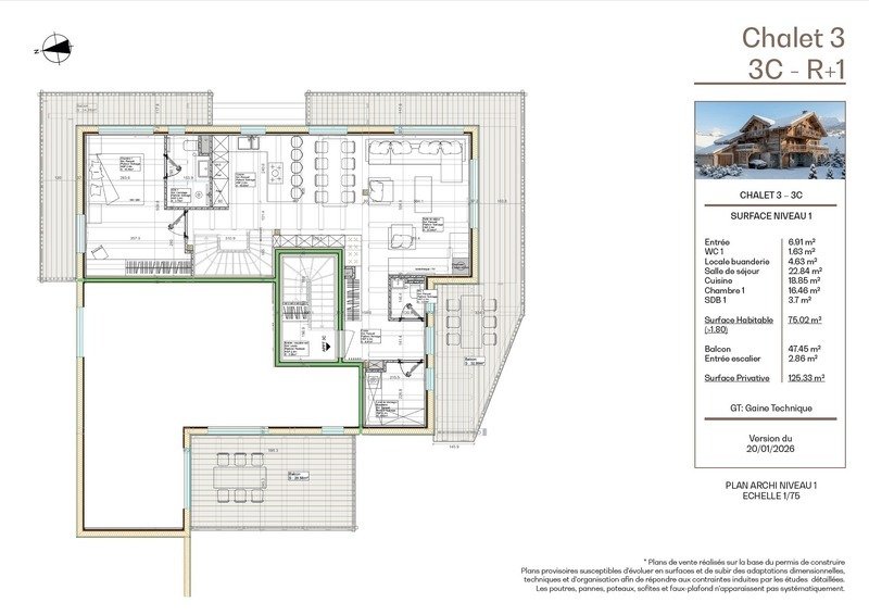 Apartment in Briançon, Provence-Alpes-Côte d'Azur, France 2 - 17043787