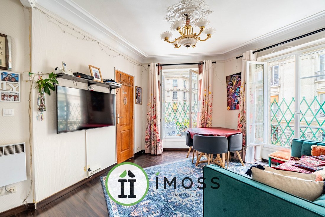 Apartment in Amiraux-Simplon-Poissonniers, Paris 18e Arrondissement, Paris 3 - 17044976