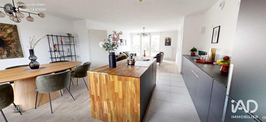 Apartment in Francisco-Vern-Poterie, Rennes, France 1 - 17041573