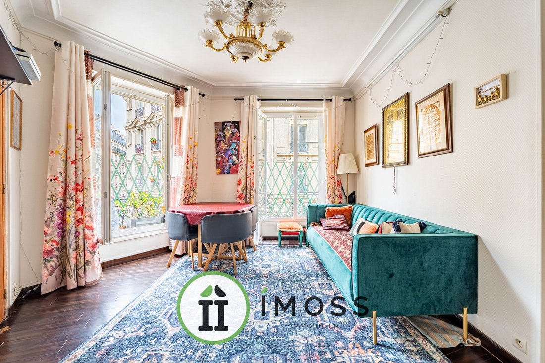 Apartment in Amiraux-Simplon-Poissonniers, Paris 18e Arrondissement, Paris 4 - 17044976