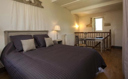 Stone Farmhouse With Gîtes And Vineyard In Aop Côtes Du Rhône 13 Ha Of Tranquility In The Gard