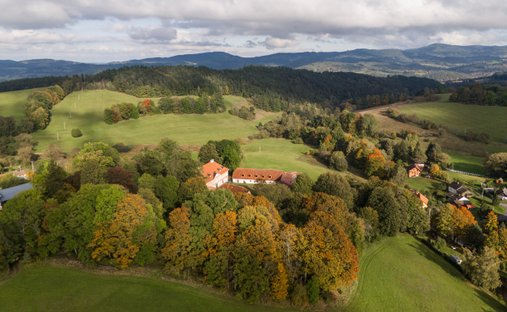 Chateau in Hartmanice, Plzeň Region, Czechia 1