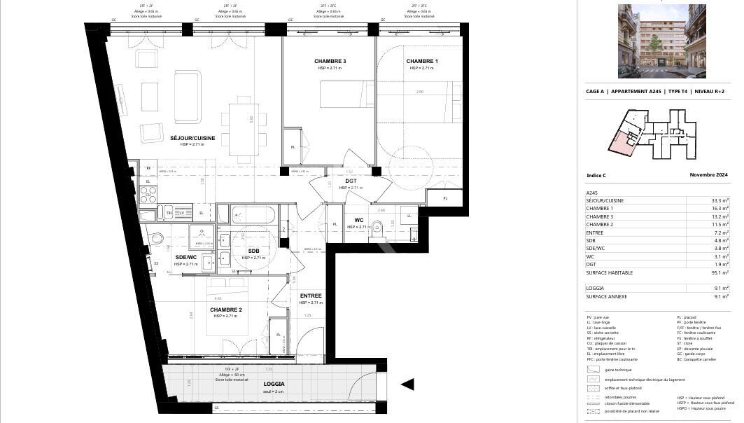 Apartment in Muette Sud, Paris 16e Arrondissement, Paris 2 - 17047928