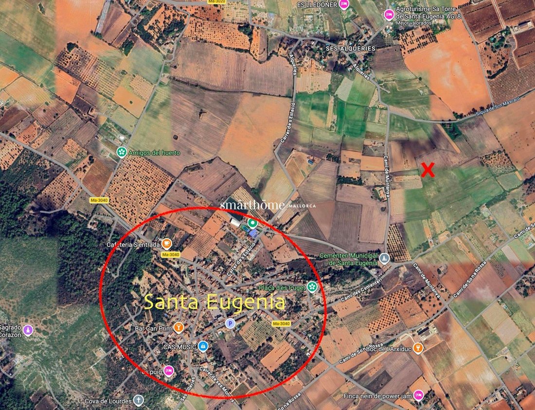 Terreno a Santa Eugènia, Isole Baleari, Spagna 1 - 15338473
