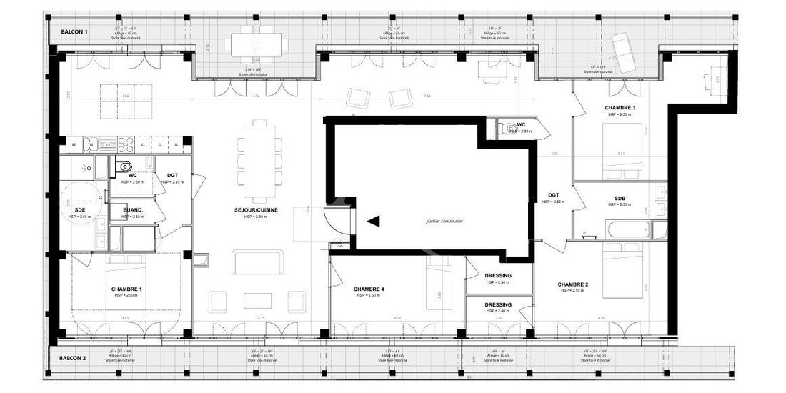Apartment in Muette Sud, Paris 16e Arrondissement, Paris 2 - 17047970