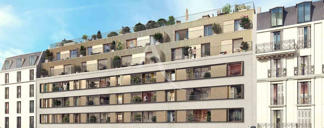 Apartment in Clignancourt-Jules Joffrin, Paris 18e Arrondissement, Paris 5 - 17047974