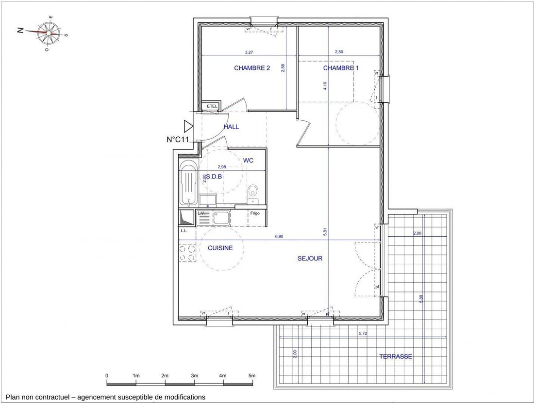 Apartment in La Roquette-sur-Siagne, Provence-Alpes-Côte d'Azur, France 5 - 17059990