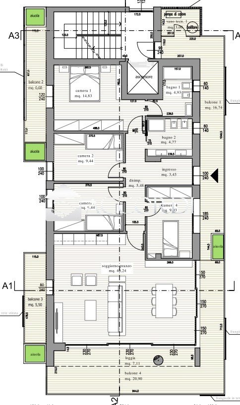 Apartment in Lido di Jesolo, Jesolo, Veneto 5 - 17055129