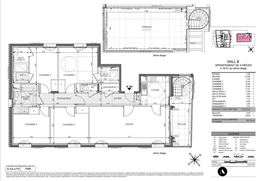 Apartment in Centre, Beausoleil, France 3 - 17051772