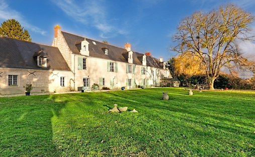 Castillo en Saumur, Países del Loira, Francia 1