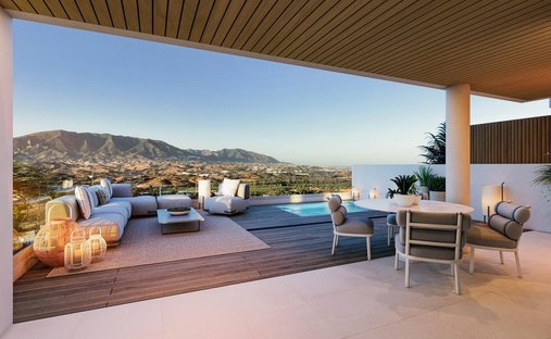 Penthouse in Mijas, Andalusia, Spain 1