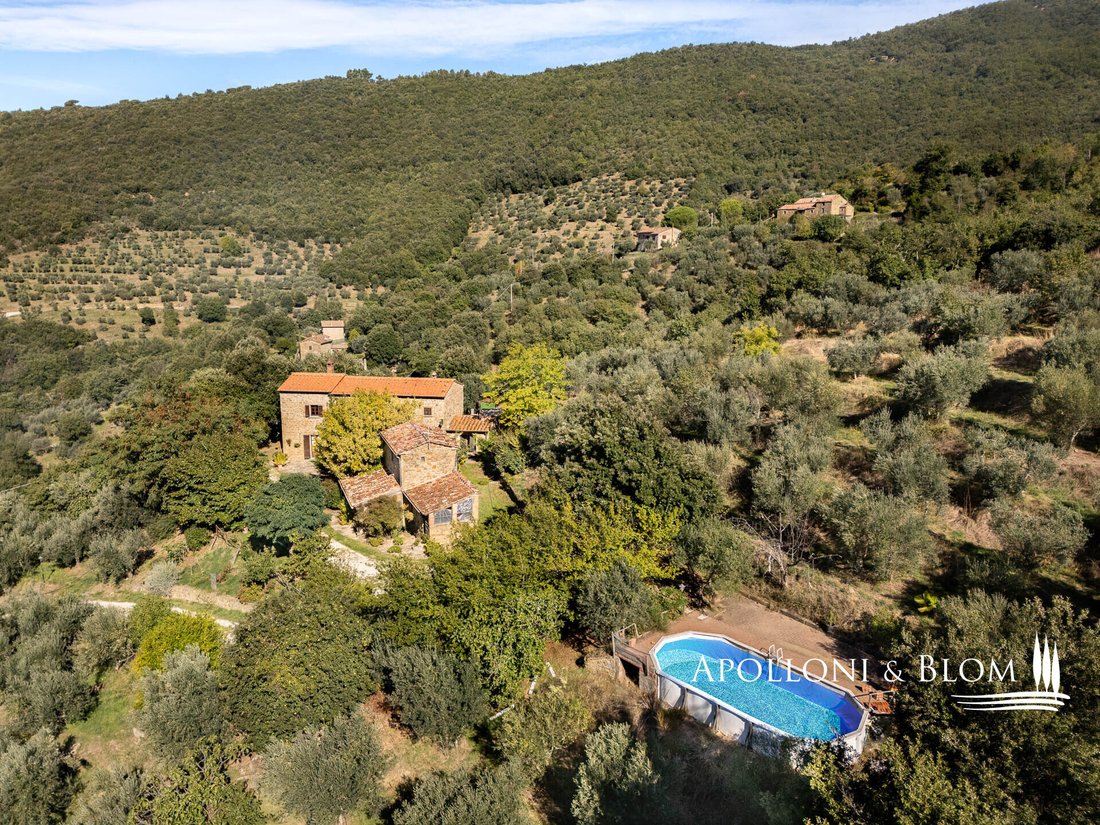 House in Cegliolo - Torreone - Portole, Cortona, Tuscany 1 - 17063980