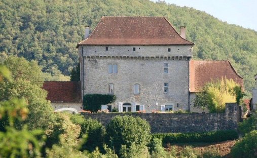 Castle in Centre Ancien, Figeac, France 1