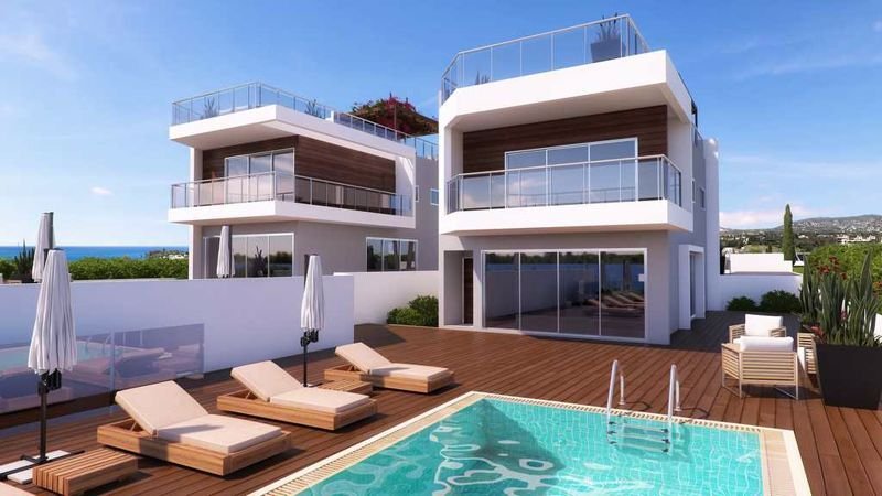 Villa en Kissonerga, Distrito de Pafos, Chipre 1 - 16395605