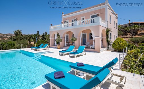 Villa en Siros, Aegean, Grecia 1