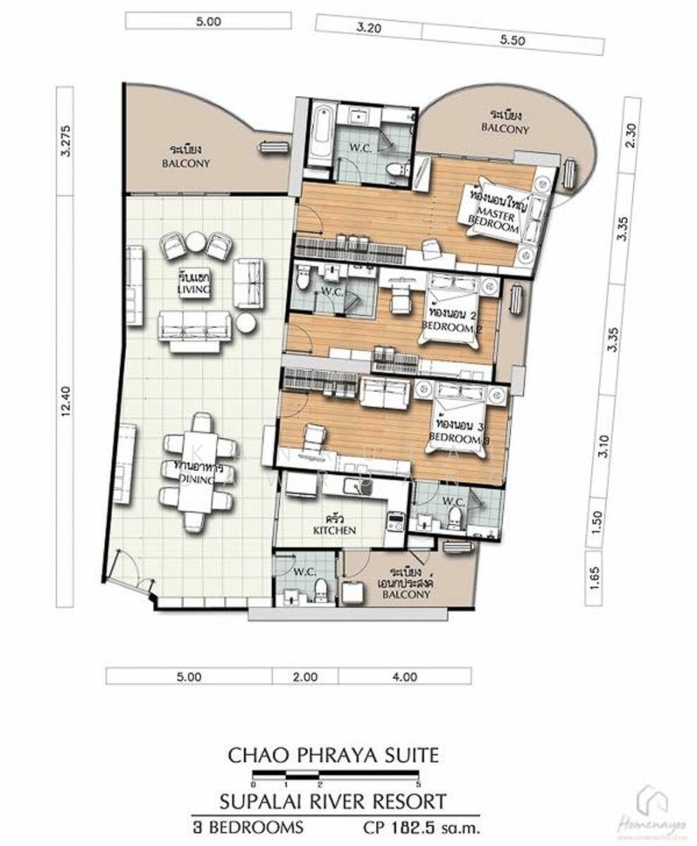 Condo in Bang Lamphu Lang, Krung Thep Maha Nakhon, Thailand 4 - 16001616