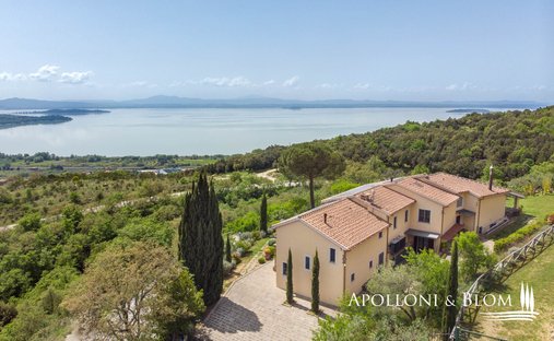 Villa a Passignano sul Trasimeno, Umbria, Italia 1