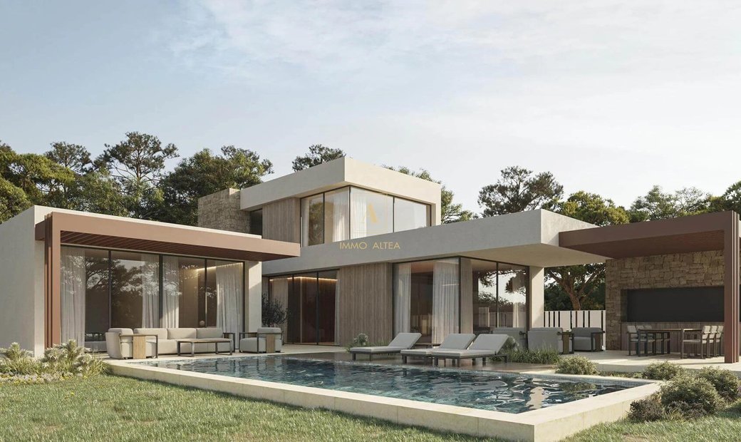 Modern New Build Villa Near The Sea In In Benidorm, Valencian Community ...