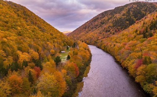 House in Margaree Valley, Nova Scotia, Canada 1