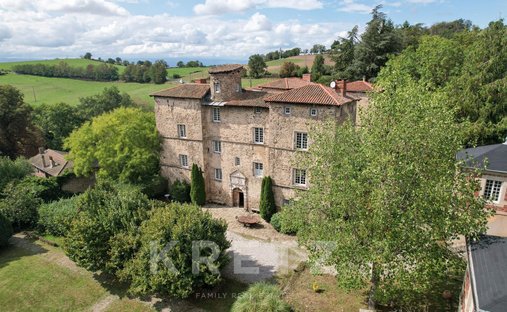 Castello a San Héand, Auvergne-Rodano-Alpi, Francia 1
