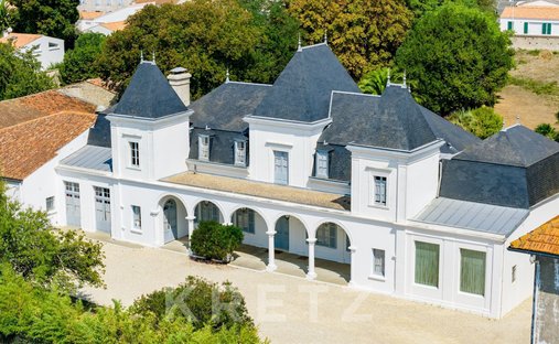 Schloss in Saint-Georges-d'Oléron, Nouvelle-Aquitaine, Frankreich 1