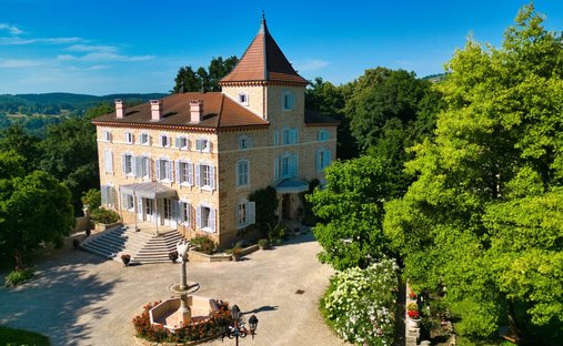 Castle in Baudières, Bourg-en-Bresse, France 1
