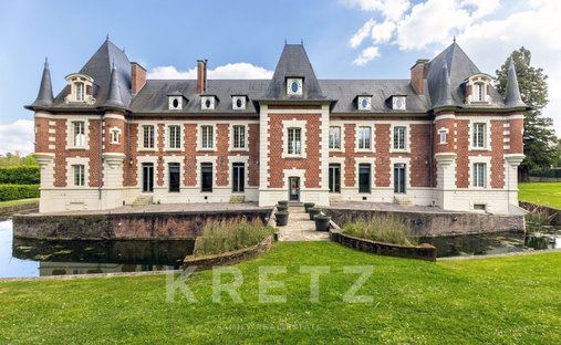 Castello a Eth, Alta Francia, Francia 1