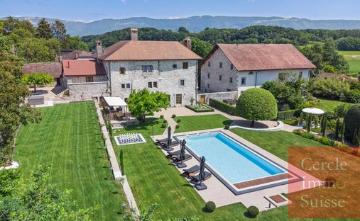 château à Soral, Genève, Suisse 1