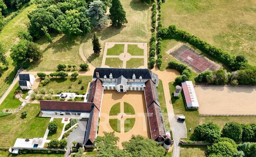 Castle in Esvres, Centre-Val de Loire, France 1