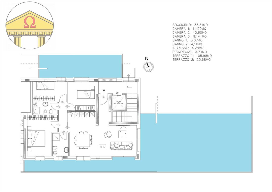Apartment in Cathedral - Piazza dei Signori, Treviso, Italy 3 - 17081366