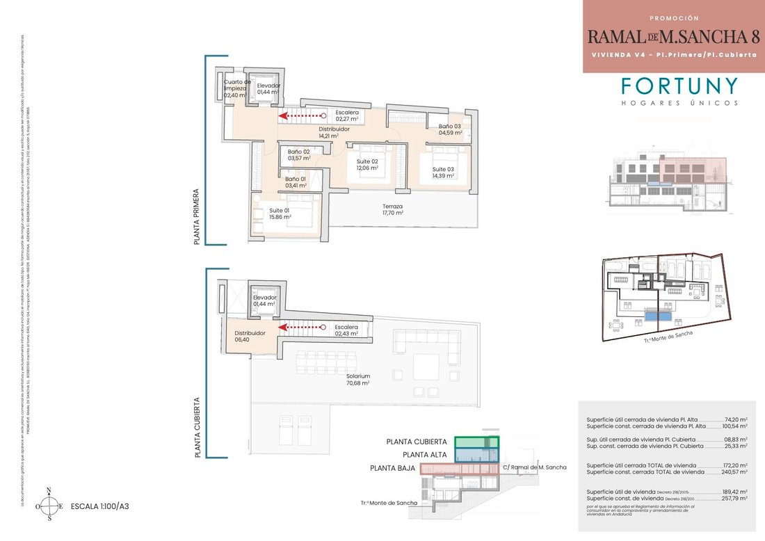 Townhouse in Playa De La Malagueta, Centro, Malaga 5 - 17089690