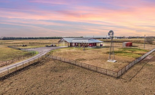 Corps de ferme à Trenton, Texas, États-Unis 1