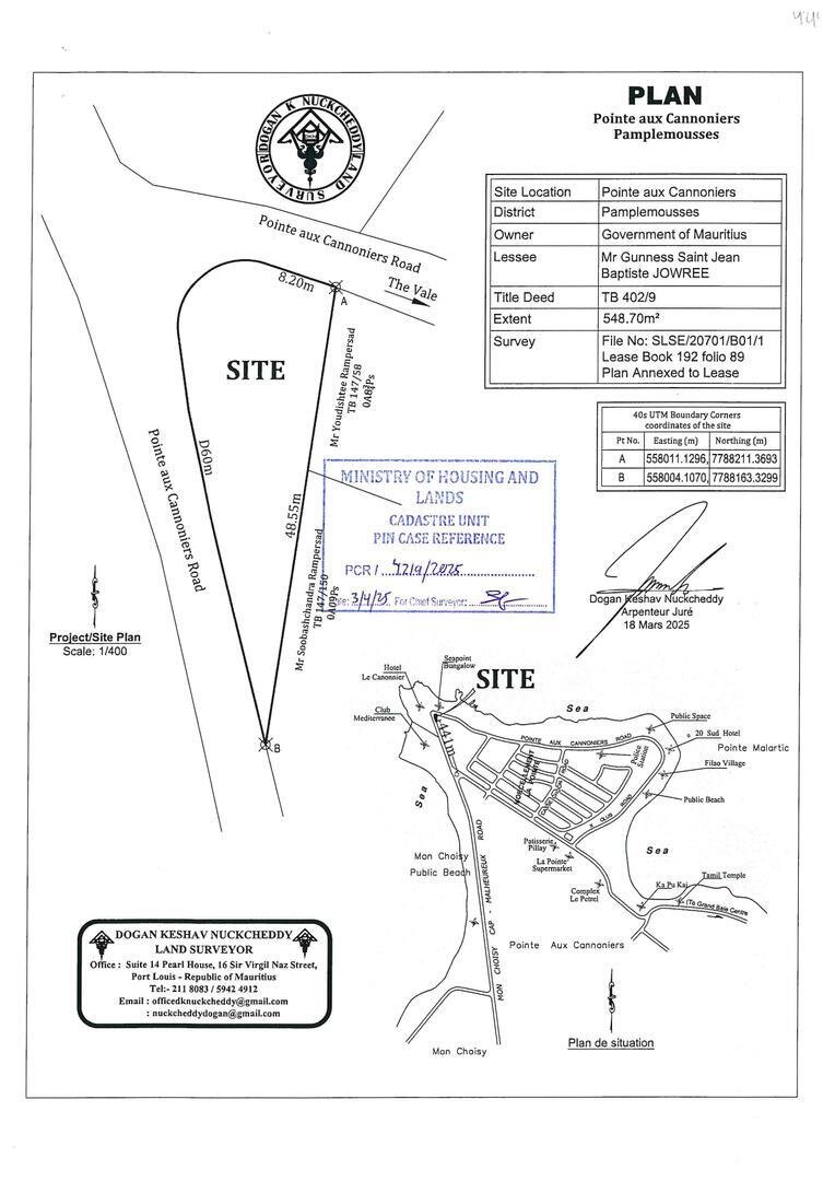 Land in Grand Baie, Pamplemousses District, Mauritius 1 - 17090088