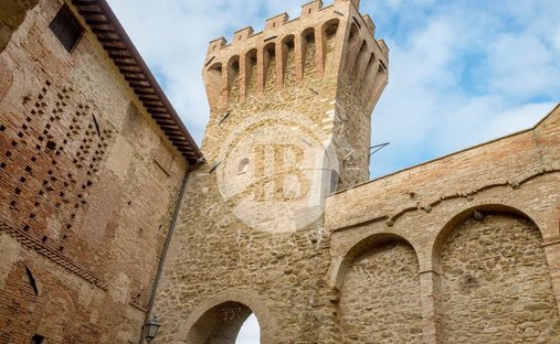 Schloss in Marsciano, Umbrien, Italien 1