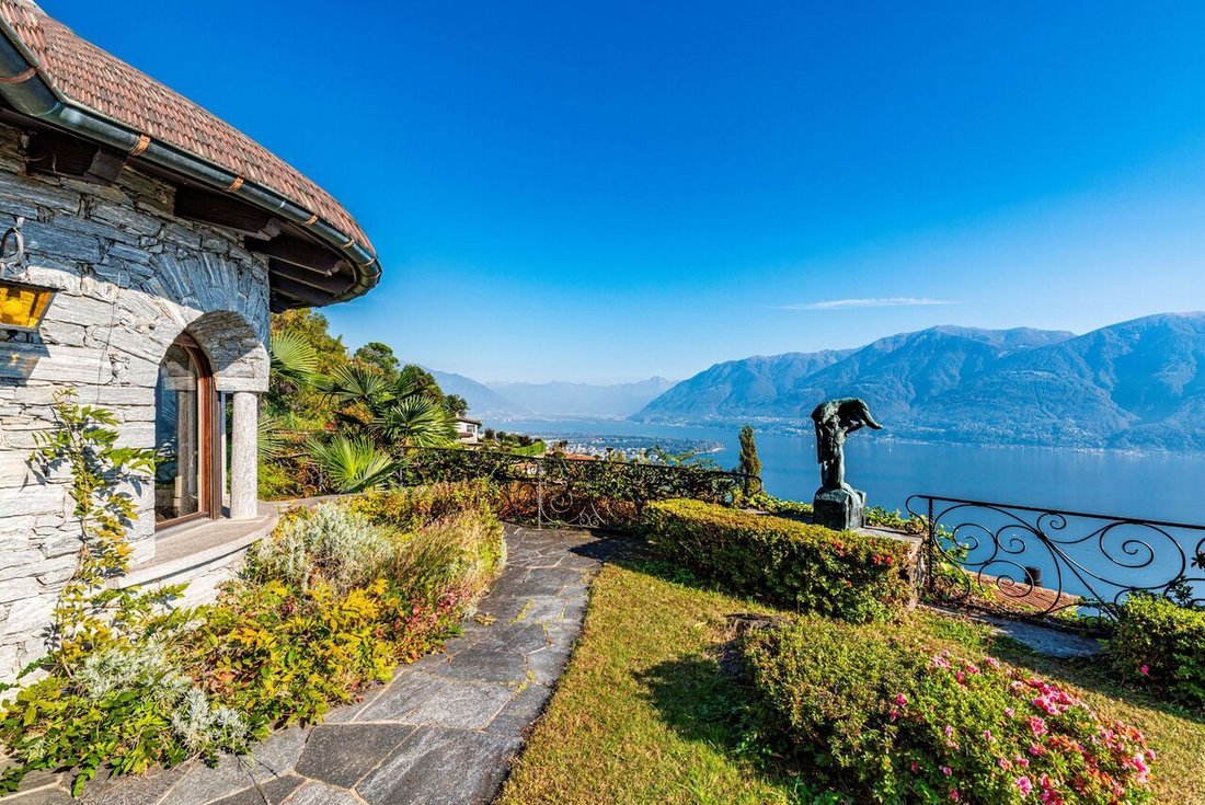 Villa a Ronco sopra Ascona, Ticino, Svizzera 2 - 17097437