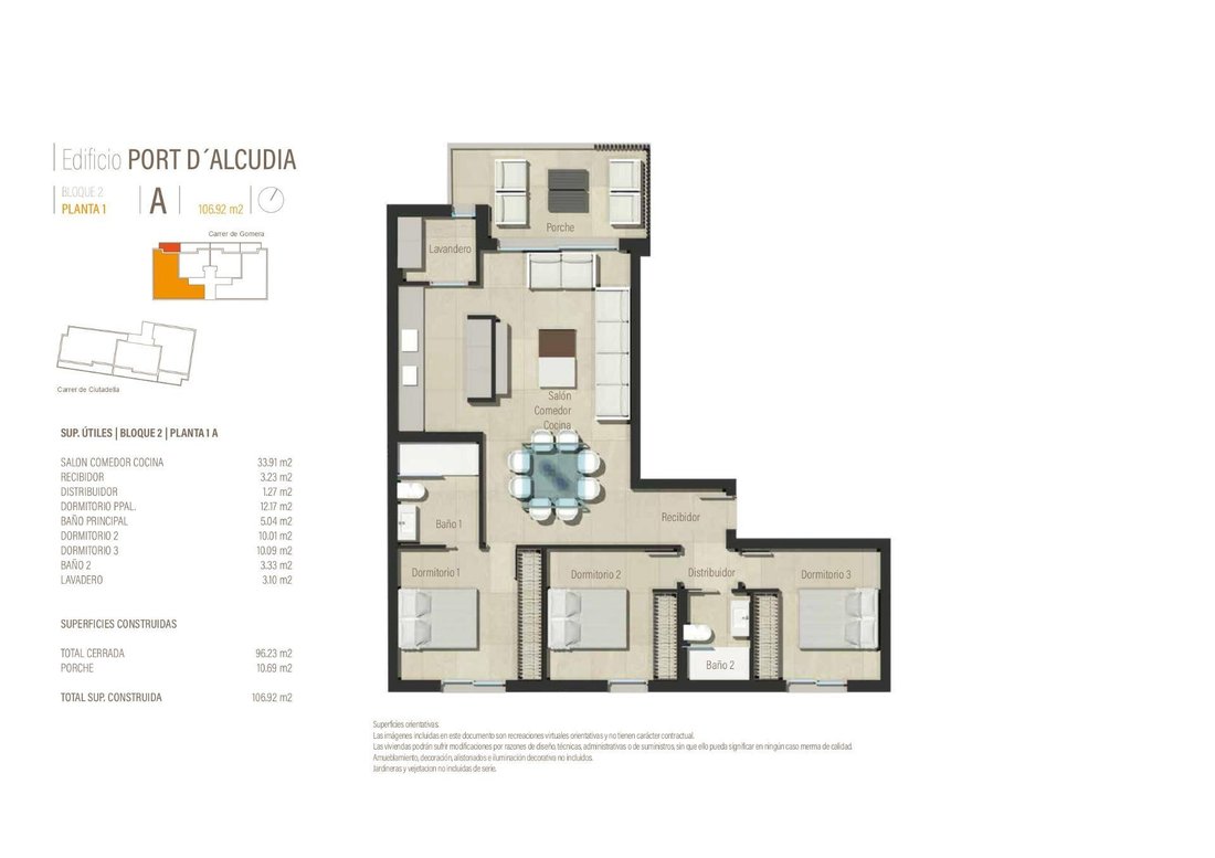 Wohnung in Alcúdia, Balearische Inseln, Spanien 1 - 17097098