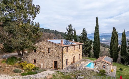 Landhaus in Pomarance, Toskana, Italien 1