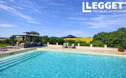 Timeless Elegance & Rural Serenity: A Majestic Chateau Estate With A Chapel And 13.2 Hectares Of Lan