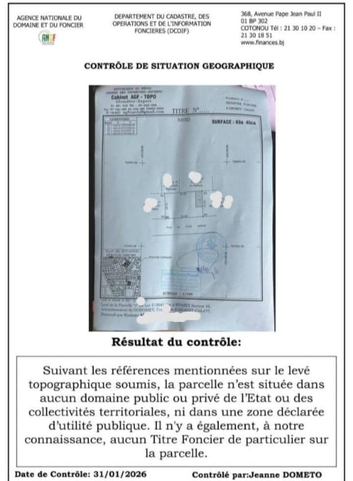 Land in Abomey Calavi, Atlantique Department, Benin 1 - 17112767