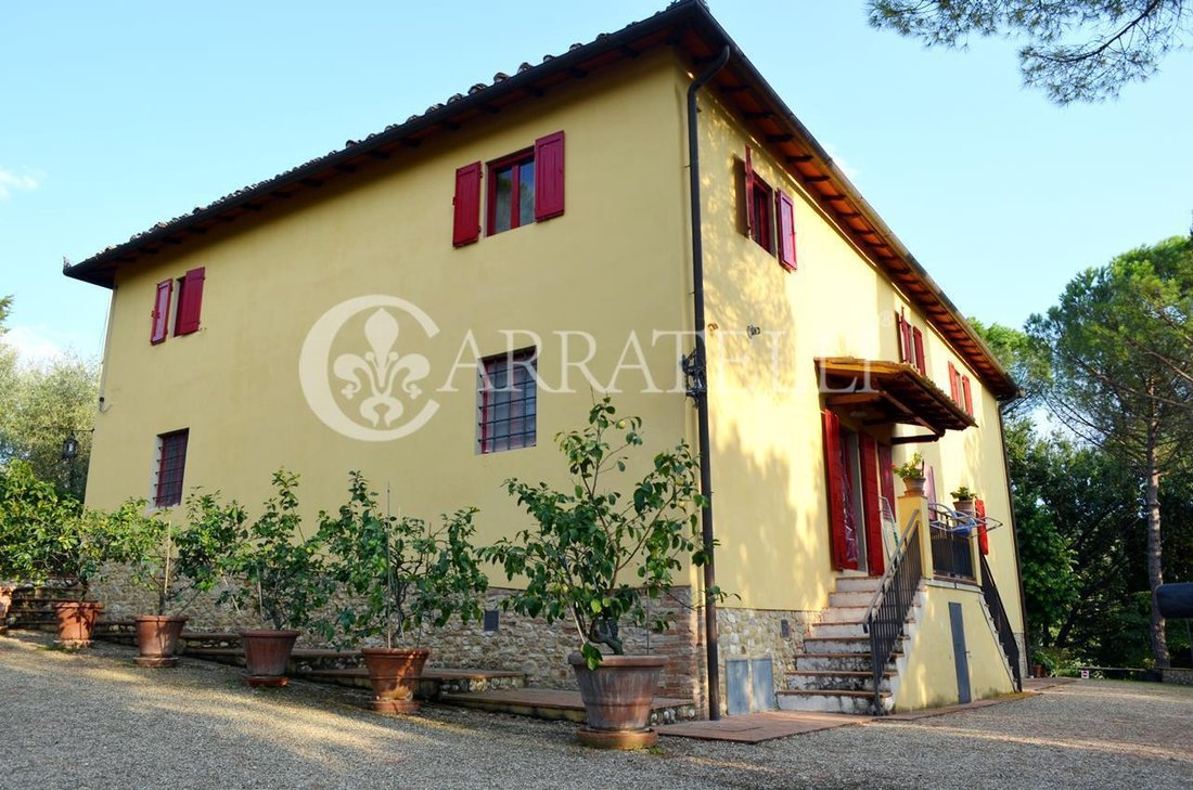 Villa in Fornacette - Lucardo - San Pancrazio, Montespertoli, Tuscany 1 - 1297057