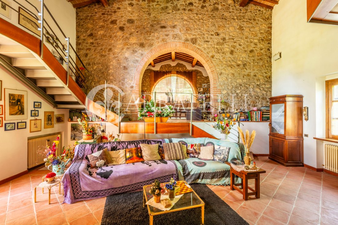 Maisons de campagne à Monteriggioni, Toscane, Italie 5 - 15599255