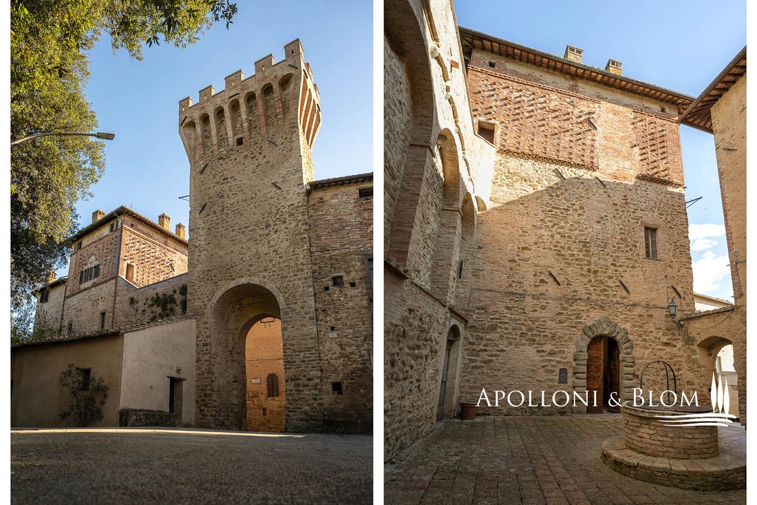 Castle in Marsciano, Umbria, Italy 2 - 17128301