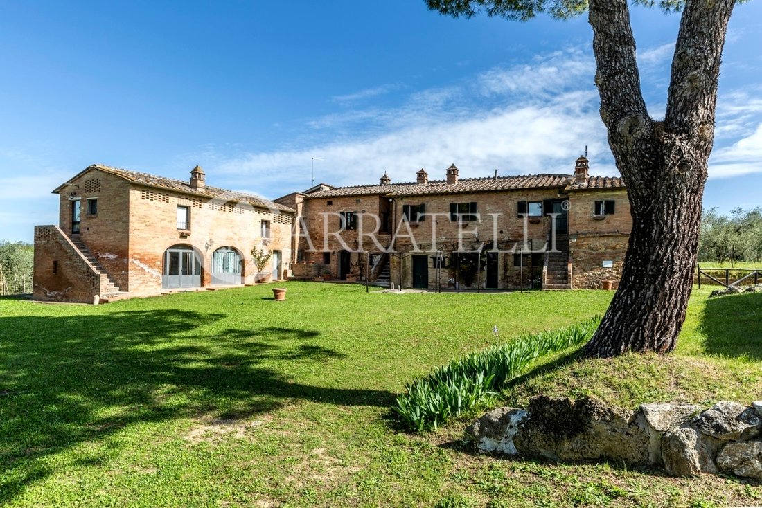 Country House in Cerchiaia - Taverne d'Arbia, Siena, Tuscany 1 - 11368822