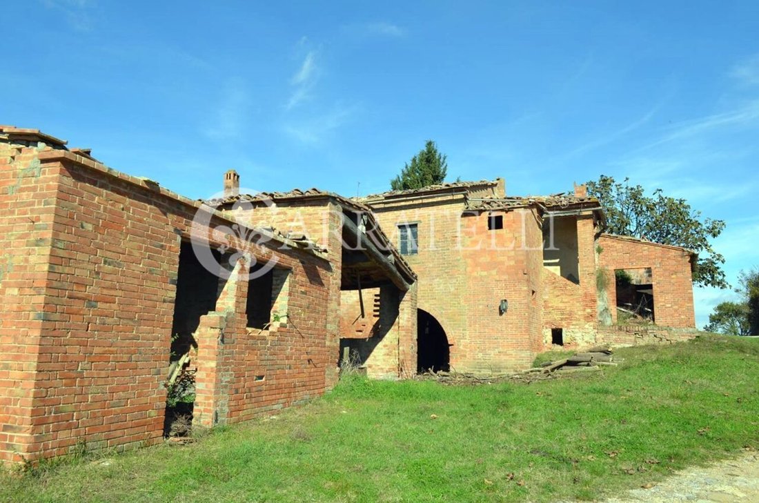 Country House in San Giovanni d'Asso, Tuscany, Italy 1 - 11295618