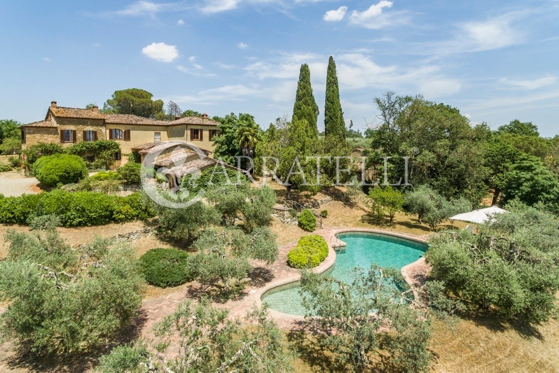 Country House in Lucignano, Tuscany, Italy 1 - 12932694